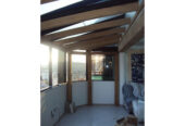 Pérgola em madeira