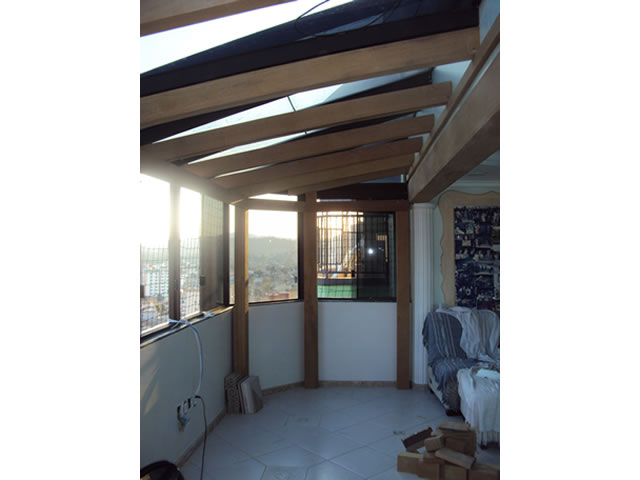 Pérgola em madeira