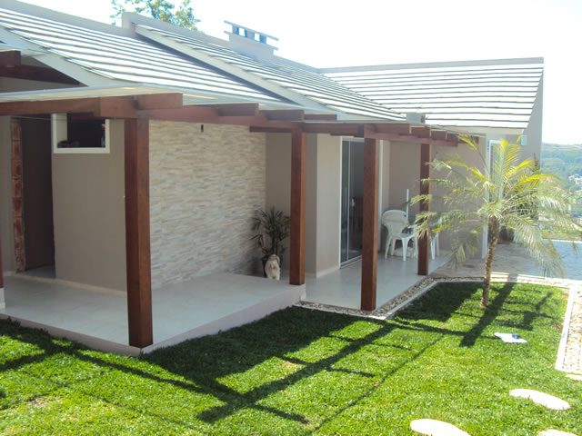 Pérgola em madeira