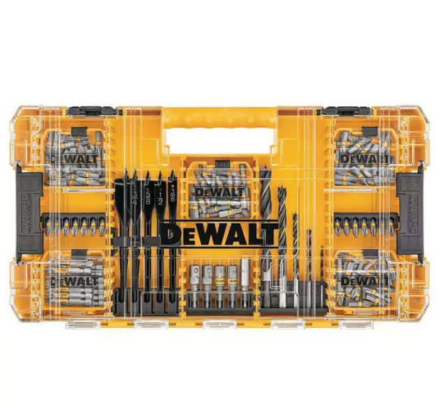 Jogo Ponteiras E Brocas Dewalt Maxfit 160pcs