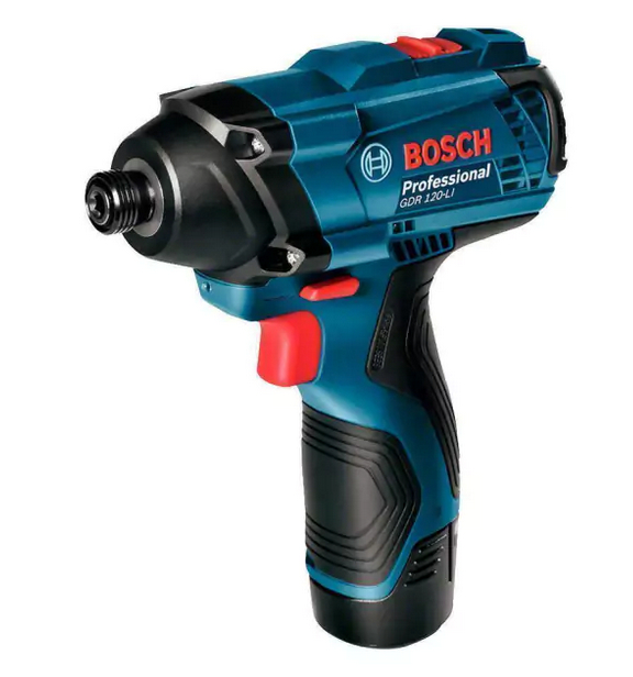 Chave De Impacto A Bateria Gdr 120-li-2b 12v 1/4 +Kit Bosch