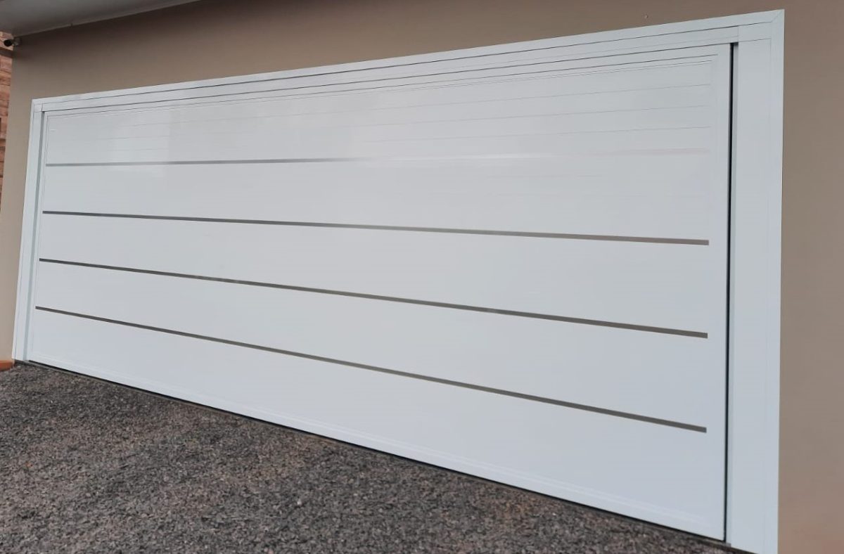 Portões em alumínio