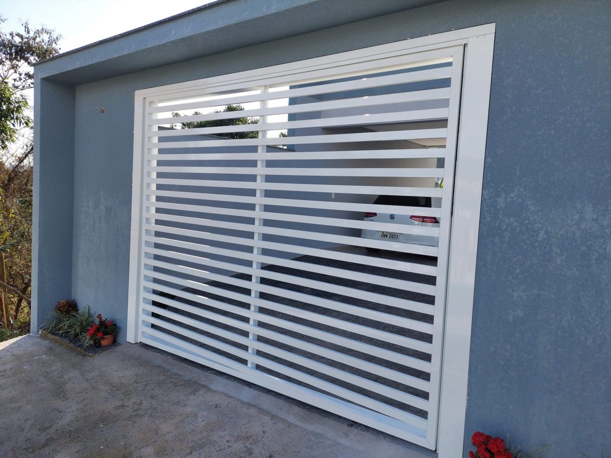 Portões em alumínio