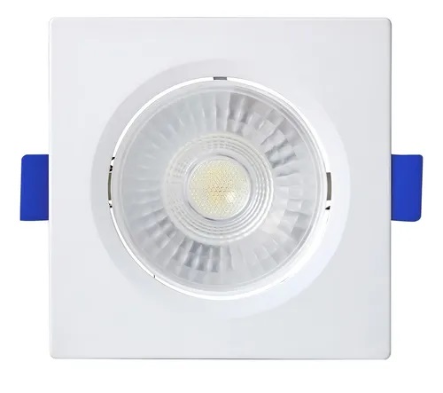SPOT LED EMBUTIR QUADRADO ABS 6W 6500K BLUMENAU