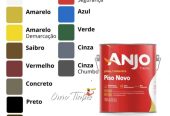 Anjo tinta piso