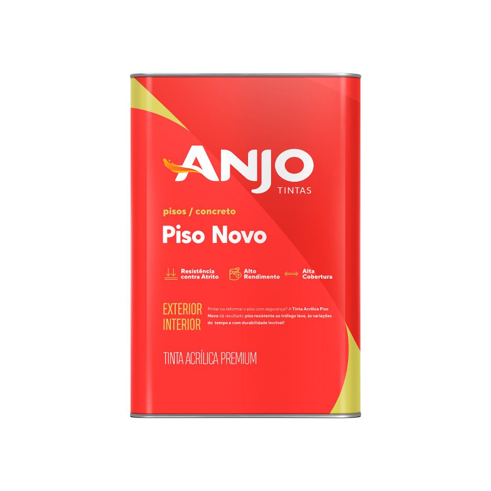 Anjo tinta piso