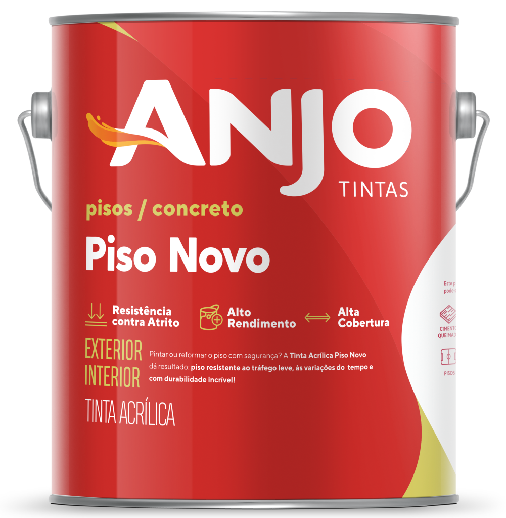 Anjo tinta piso