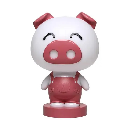 LUMINÁRIA INFANTIL LED KIKI PORCO 3W 3000K TASCHIBRA