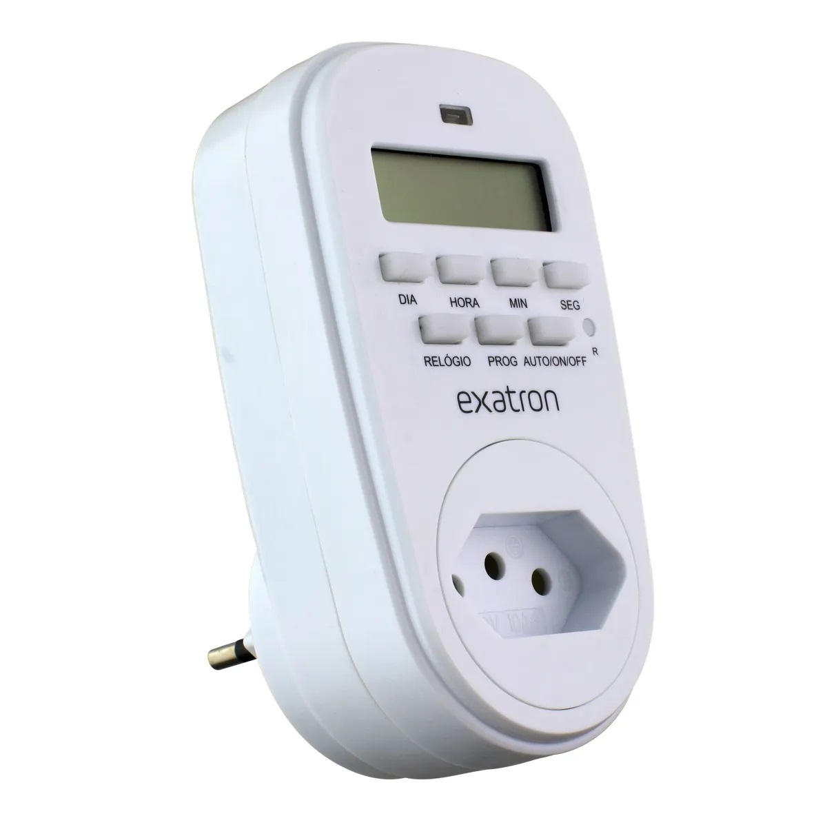 TIMER DIGITAL EXATRON 10A COM PINO EXATRON