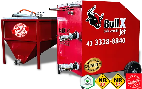 Máquina projetora de chapisco e reboco BullX JET