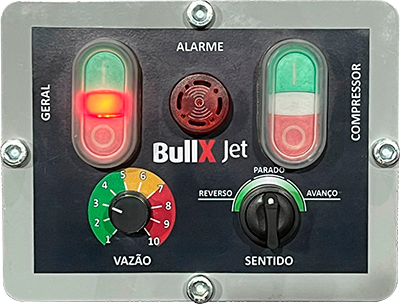 Máquina projetora de chapisco e reboco BullX JET