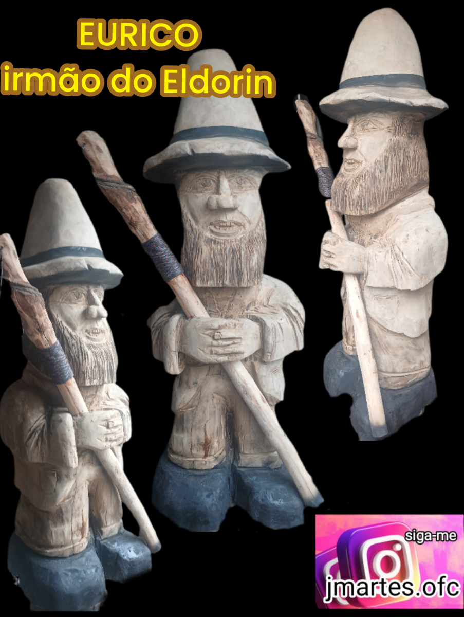 Escultura em madeira CARRANCAS